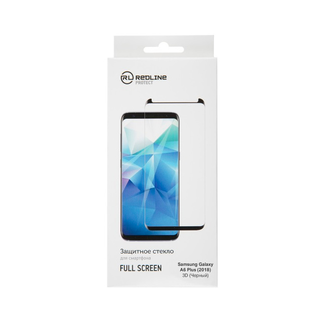 

Защитное стекло для смартфона Red Line для Samsung Galaxy A6 Plus (2018), FS(3D)TG Black, для Samsung Galaxy A6 Plus (2018), FS(3D)TG Black