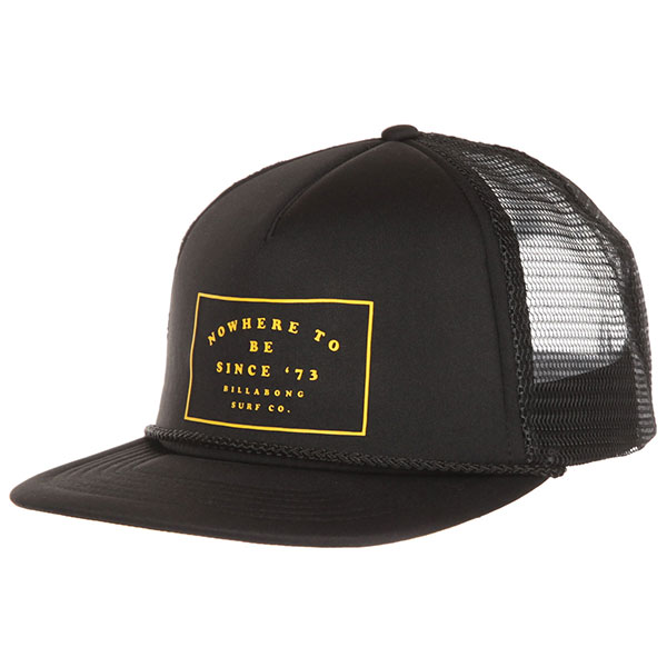 

Бейсболка Billabong Upgrade Trucker, One Size, black/gold, Upgrade Trucker