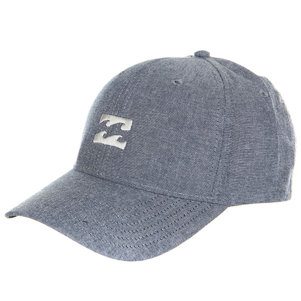 

Бейсболка Billabong All Night Snapback, One Size, chambray, All Night Snapback