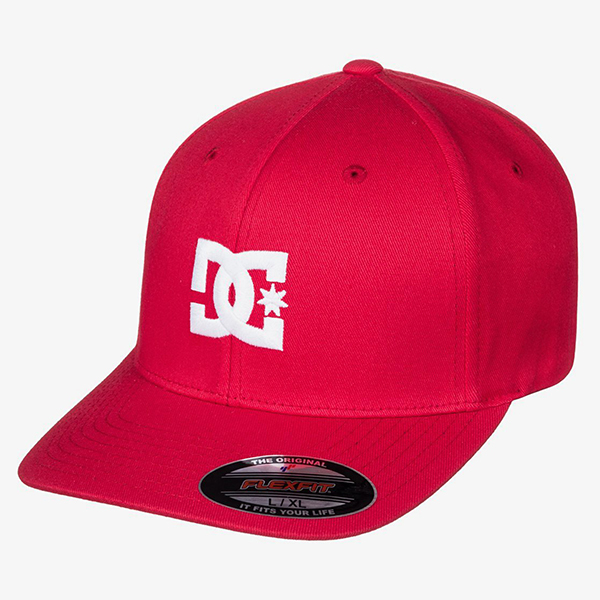 

Бейсболка DC Flexfit Cap Star, 59-60, tango red, Flexfit Cap Star
