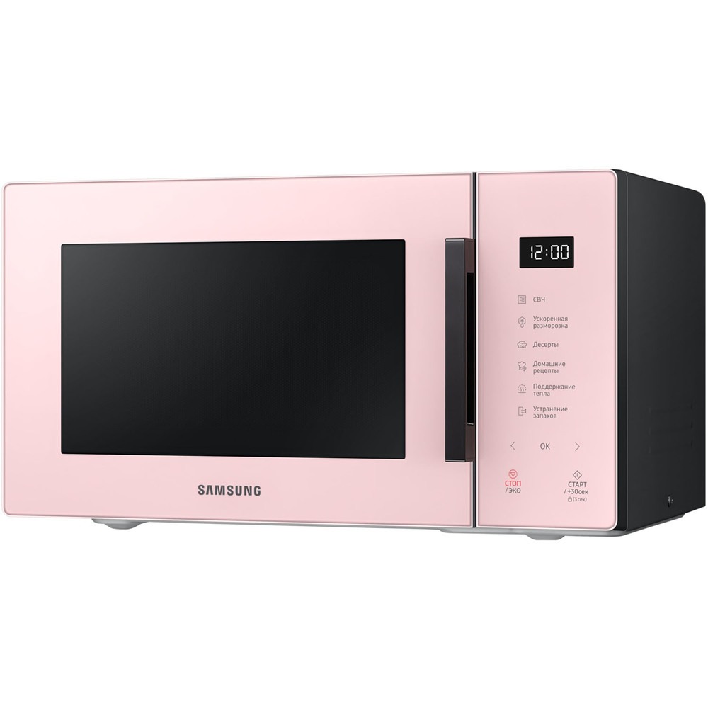 фото Микроволновая печь с грилем samsung ms23t5018ap pink