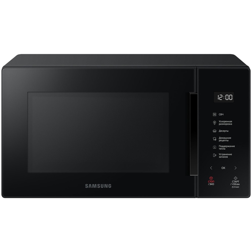 Микроволновая печь соло Samsung MS23T5018AK черный микроволновая печь samsung