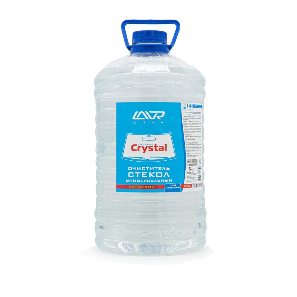 фото Очиститель стекол универсальный "кристалл glass cleaner crystal", 5л lavr ln1607