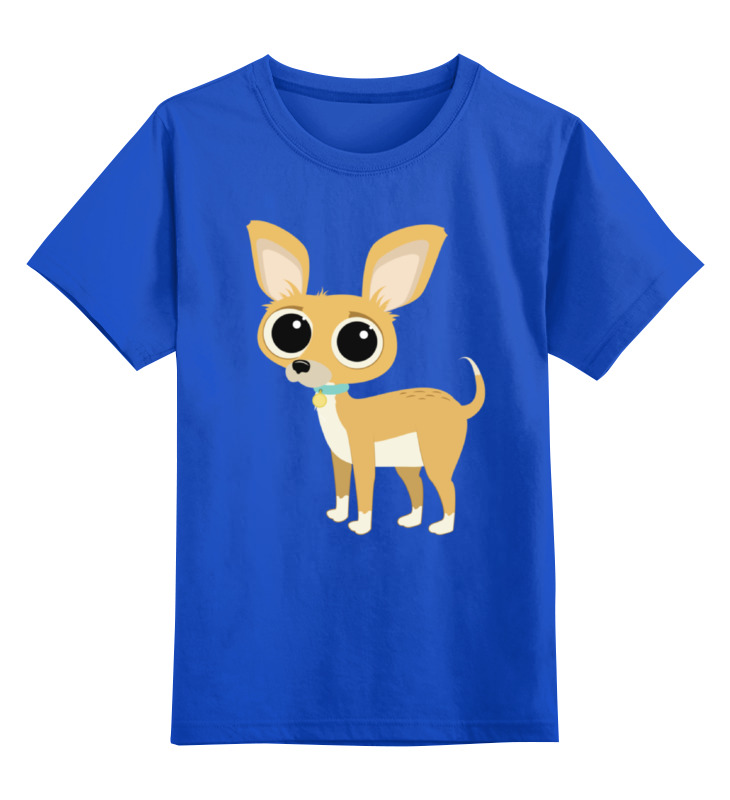 

Детская футболка Printio Чихуахуа цв.синий р.164, 0000002292503