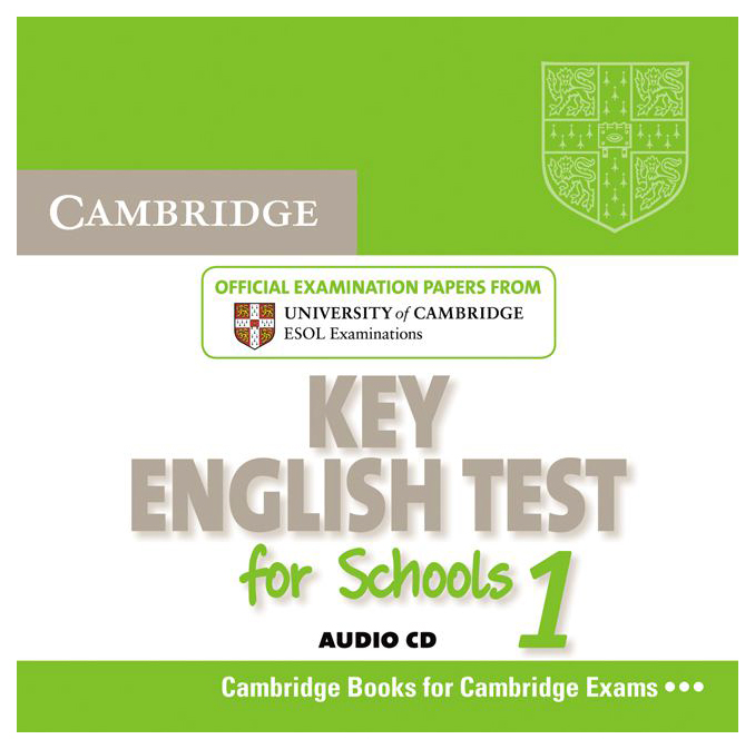 фото Audio cd. cambridge key english test for schools 1 cambridge university press