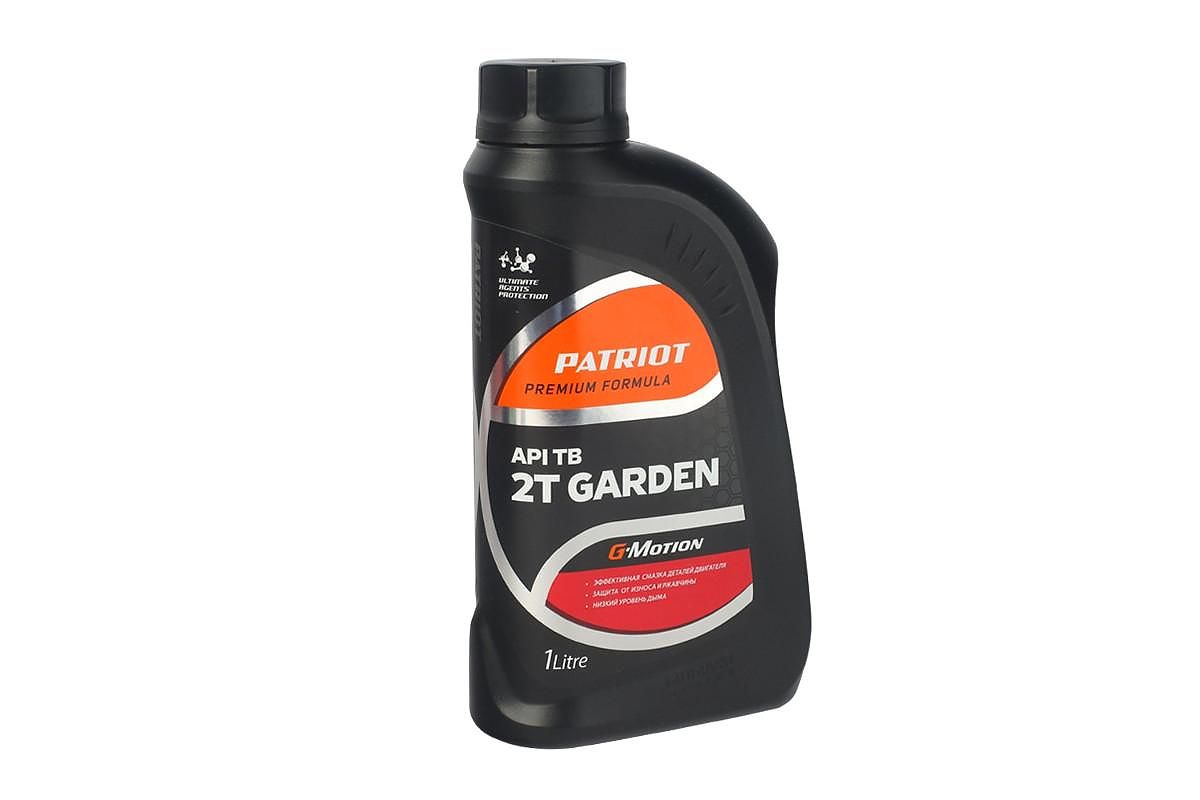 Масло минеральное PATRIOT G-Motion 2Т GARDEN 1л