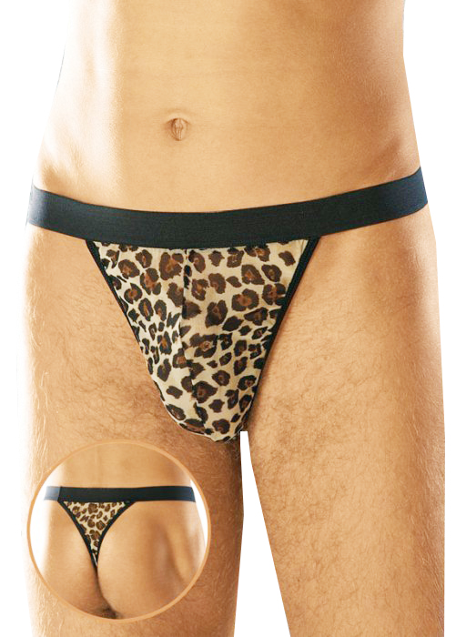 

Стринги мужские SoftLine Collection, леопардовый, S/L черный, коричневый S/L, 4457