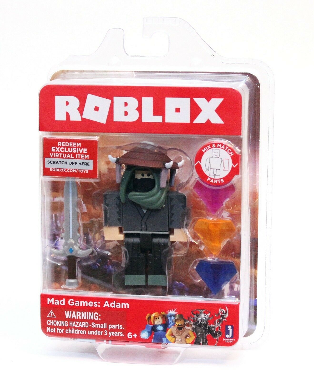 фото Фигурка jazwares roblox: adam