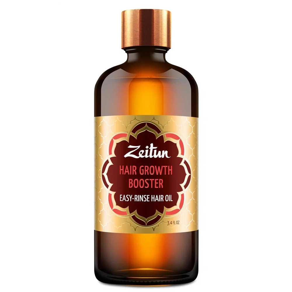 Масло для волос Zeitun Hair Growth Booster Активатор роста волос легкосмываемое, 100 мл масло косметическое lazurin жирное виноградной косточки 30 мл