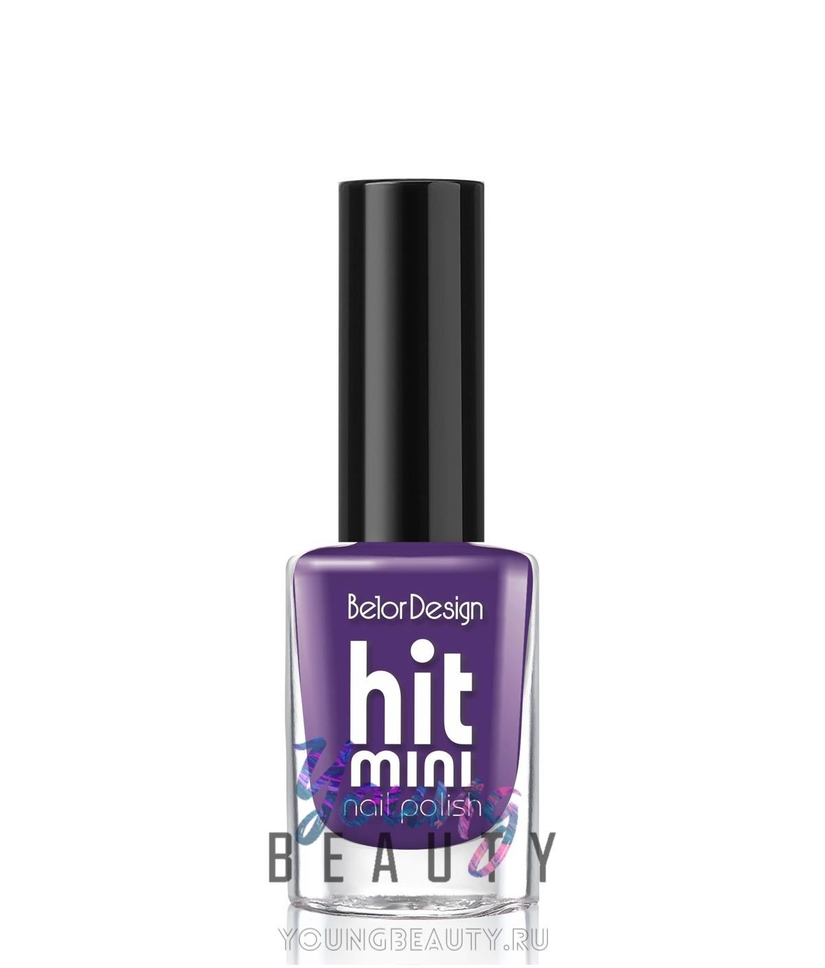 

Лак для ногтей BelorDesign Mini Hit, 6 мл, ЛАК ДЛЯ НОГТЕЙ MINI HIT, 6 мл.