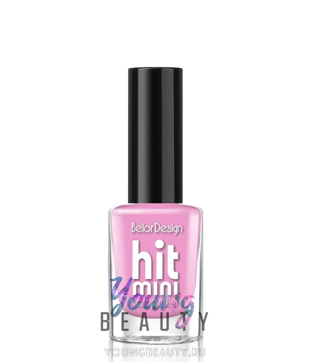 

Лак для ногтей BelorDesign Mini Hit, 6 мл, ЛАК ДЛЯ НОГТЕЙ MINI HIT, 6 мл.