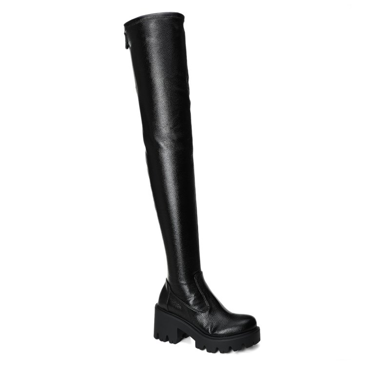 

Ботфорты женские Giovanni Fabiani Trend W23144 черные 38 EU, Черный, W23144