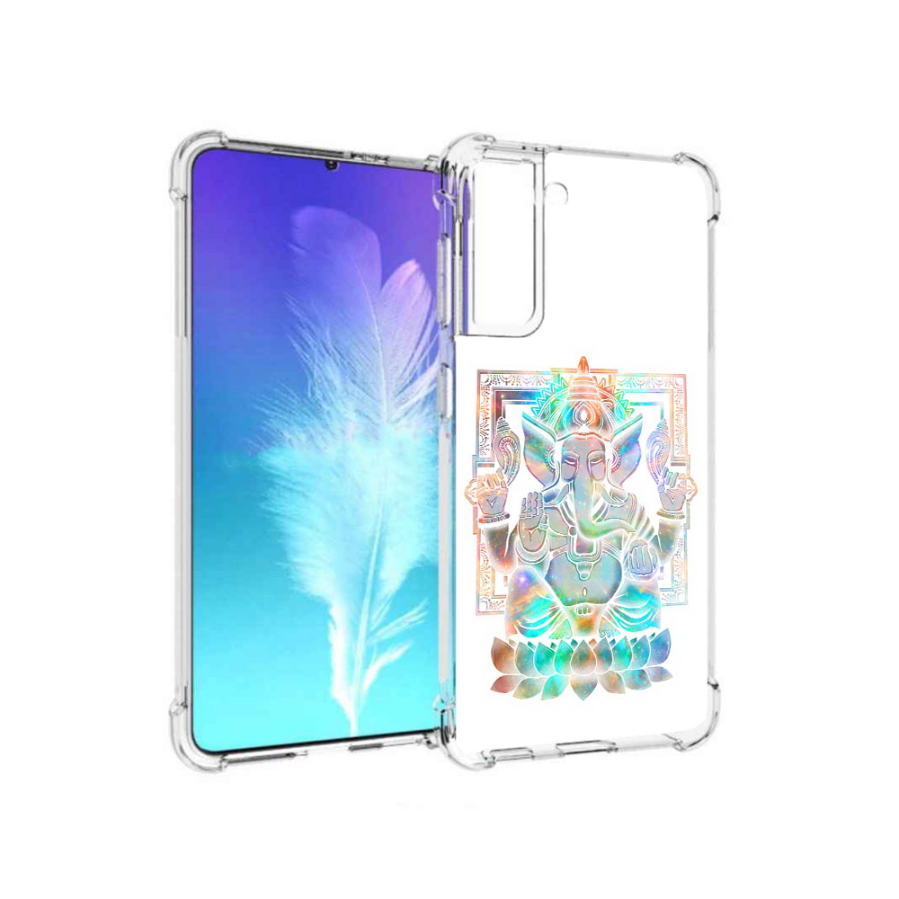 

Чехол MyPads Tocco для Samsung Galaxy S21 умный слон (PT157088.510.654), Прозрачный, Tocco