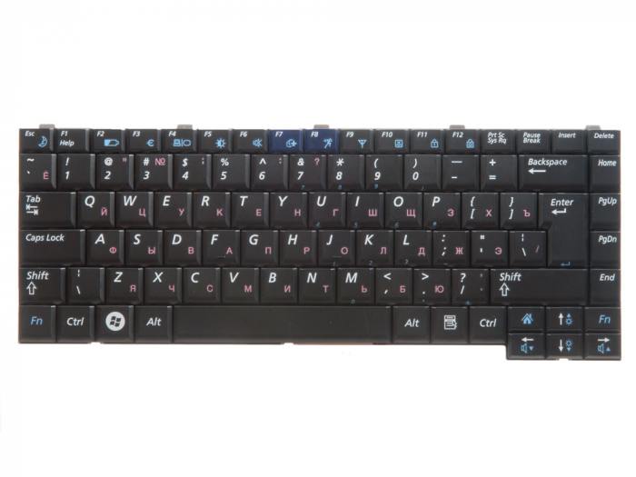 

клавиатура для ноутбука Samsung P500, P510, P560, R58, R60, BA59-02295L