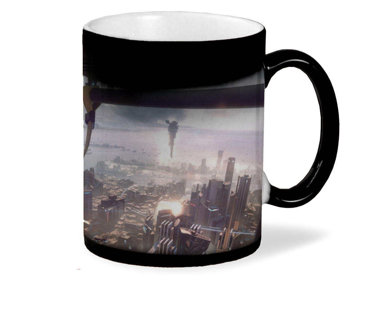 

Кружка CoolPodarok killzone shadow fall Город вид с вертолёта