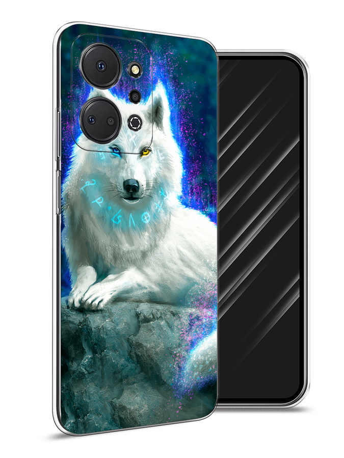 

Чехол Awog на Honor X7A "Белоснежный волк", Белый;зеленый;фиолетовый, 6120650-2