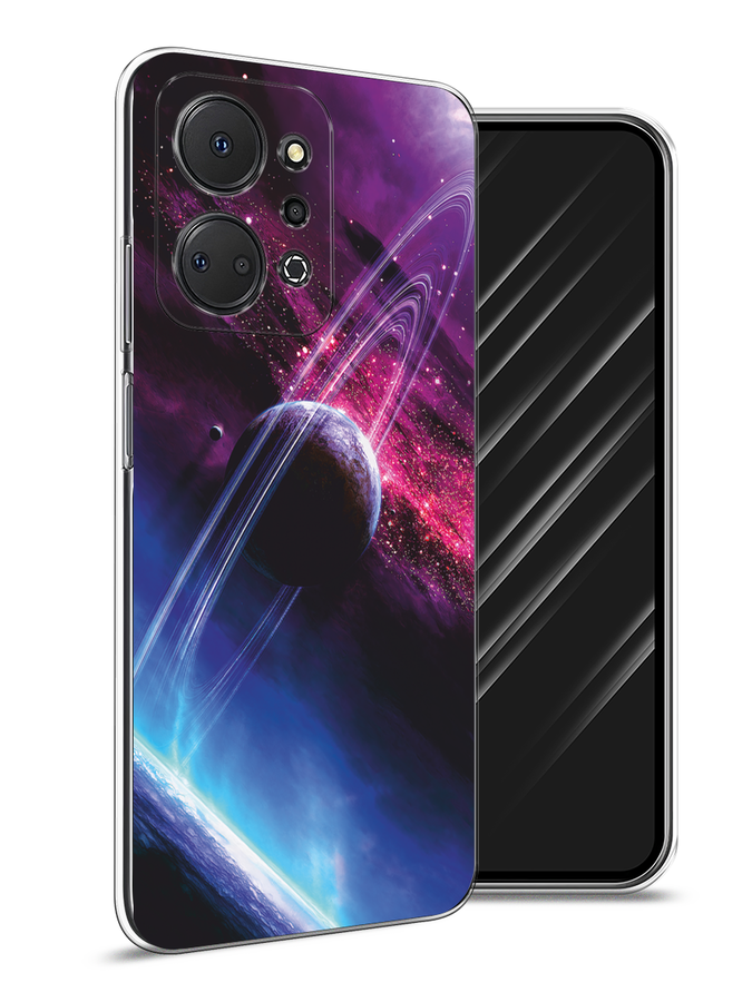 

Чехол Awog на Honor X7A "Космос 17", Черный;фиолетовый, 6120650-4