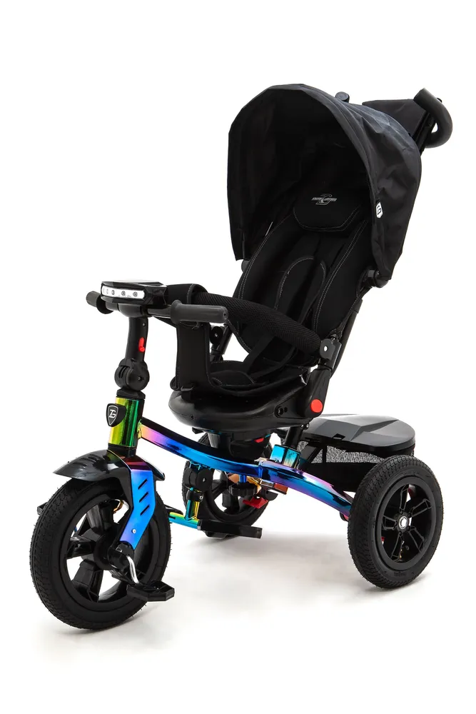 Велосипед детский трехколесный ZIGZAG NEO 9500A12M 12/10 черный/бензин