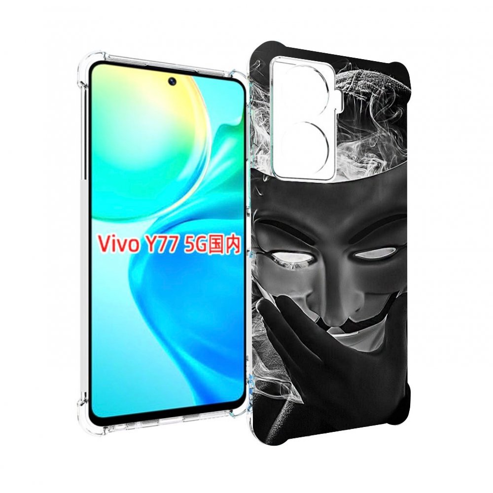 

Чехол MyPads Маска для Vivo Y77 5G, Прозрачный, Tocco