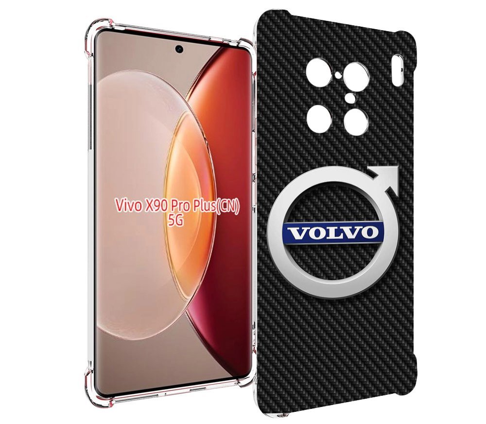 

Чехол MyPads вольво volvo 3 для Vivo X90 Pro Plus, Прозрачный, Tocco