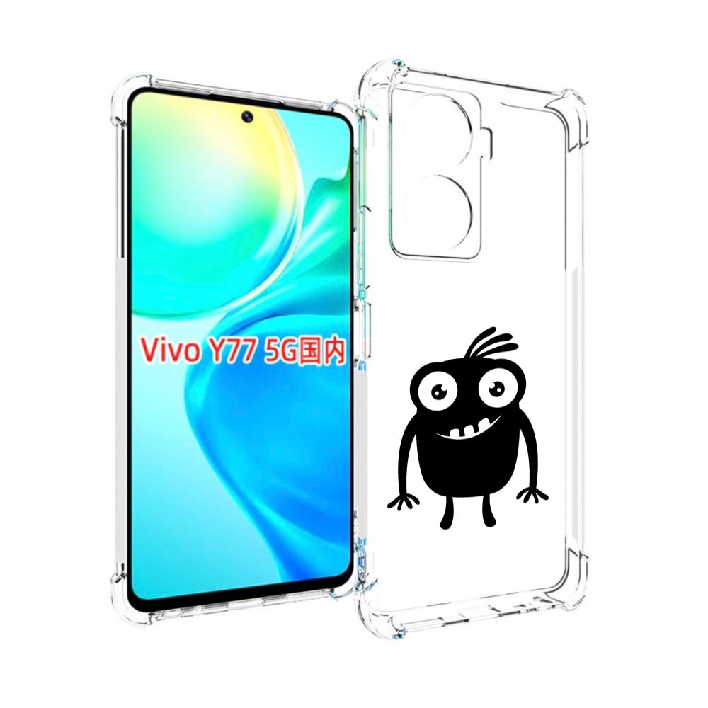 

Чехол MyPads Масяня для Vivo Y77 5G, Прозрачный, Tocco