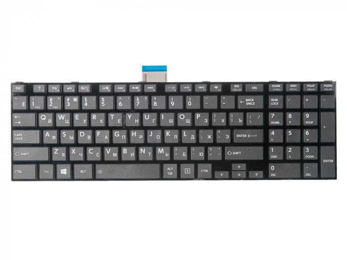 

Клавиатура Rocknparts для ноутбука Toshiba Satellite P850, P855, p870, p870d, p875, p875d, MP-11B56SU-930