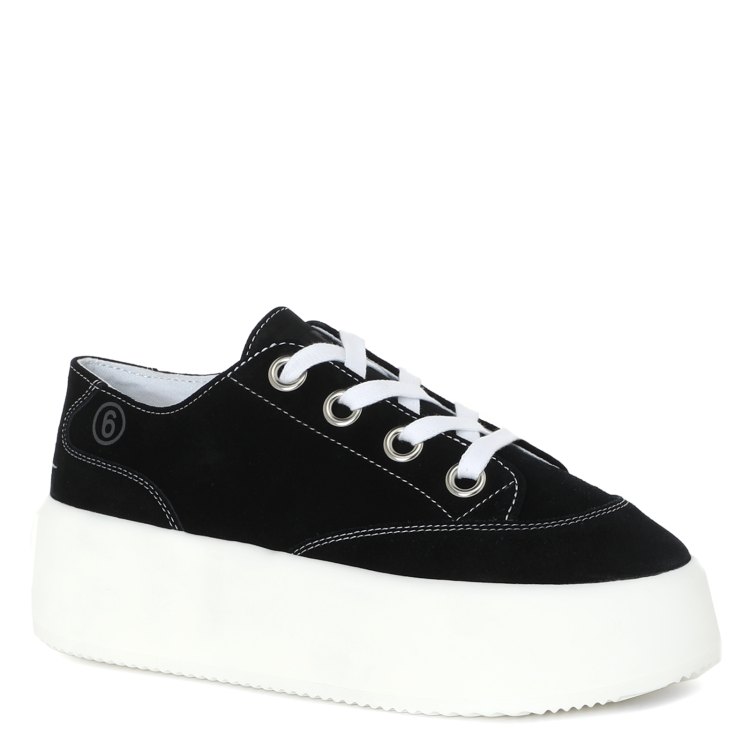 

Кеды женские Maison Margiela S59WS0162 черные 35 EU, S59WS0162