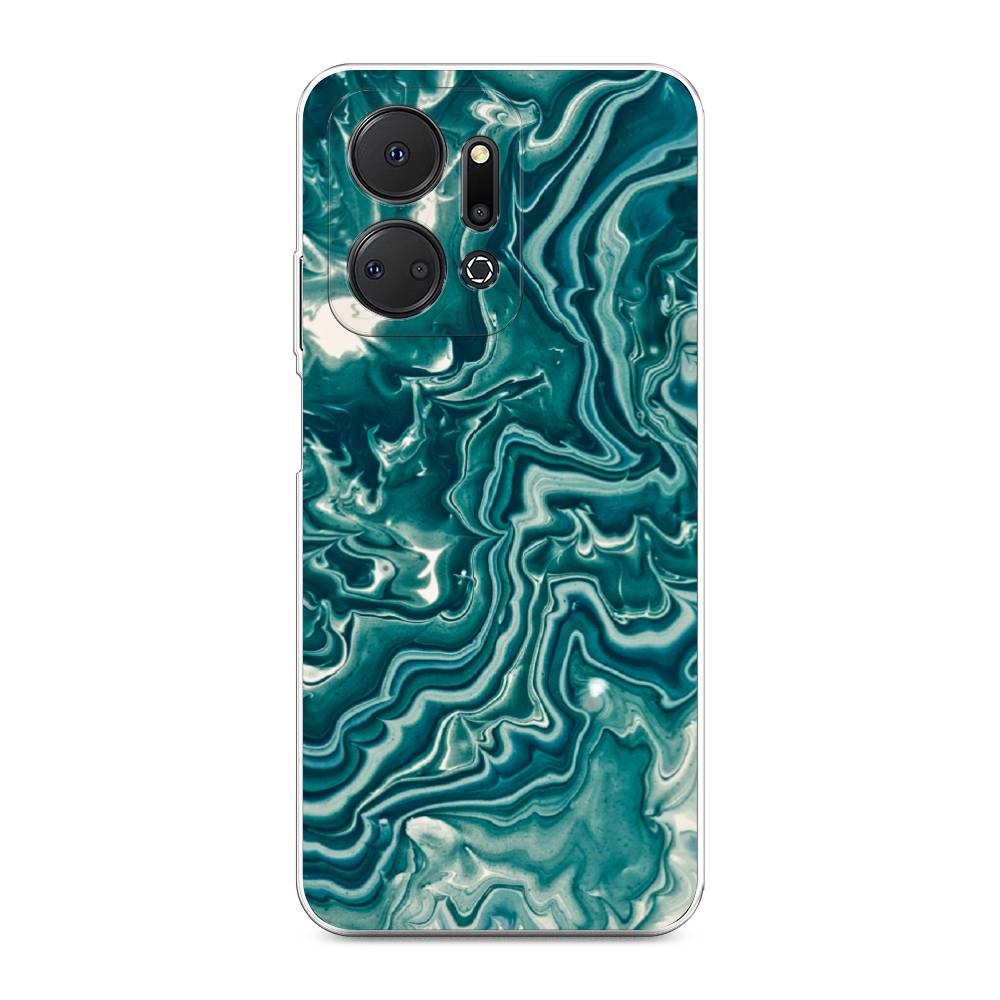 

Чехол Awog на Honor X7A "Минералы 4", Голубой, 6120650-3