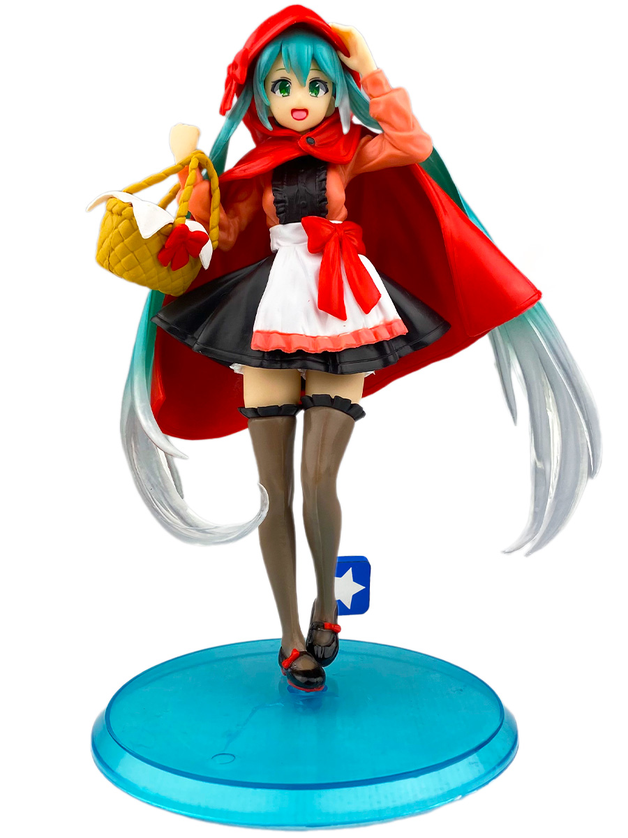 Фигурка StarFriend Мику Хацунэ красная шапочка Miku Hatsune (подставка, 19 см) 600012526825