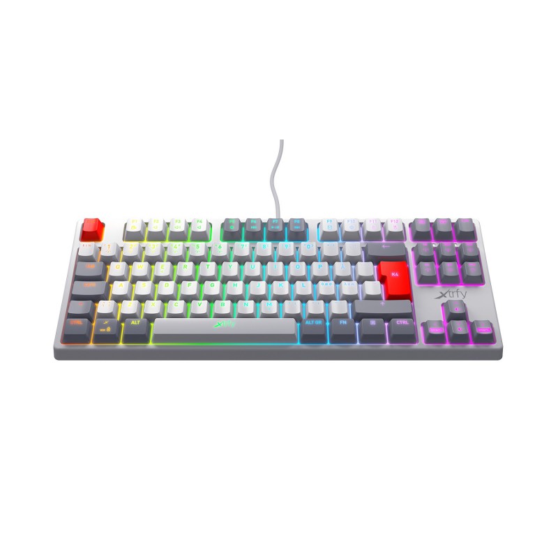 

Игровая механическая клавиатура Xtrfy K4 RGB Tenkeyless RETRO Edition