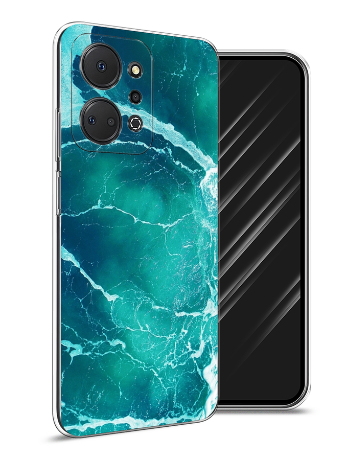 

Чехол Awog на Honor X7A "Изумрудный океан", Голубой;синий, 6120650-4