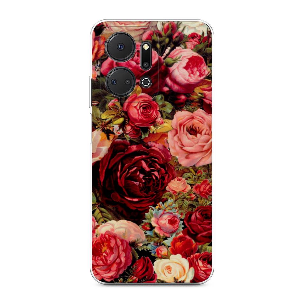 

Чехол Awog на Honor X7A "Розы винтажные", 6120650-8