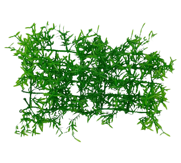 фото Искусственное растение для аквариума migliores в виде коврика 23x12x5 см зелёный t525