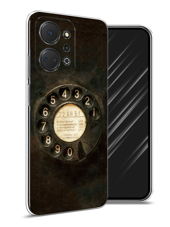 

Чехол Awog на Honor X7A "Старинный телефон", Коричневый;бежевый;черный, 6120650-5