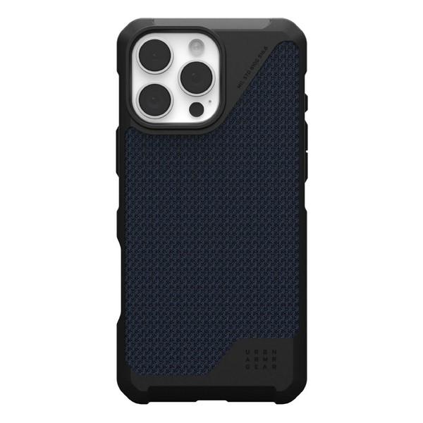 

Чехол UAG Metropolis LT MagSafe для iPhone 16 Pro Max синий (Kevlar Mallard) 114453113955, Metropolis LT MagSafe