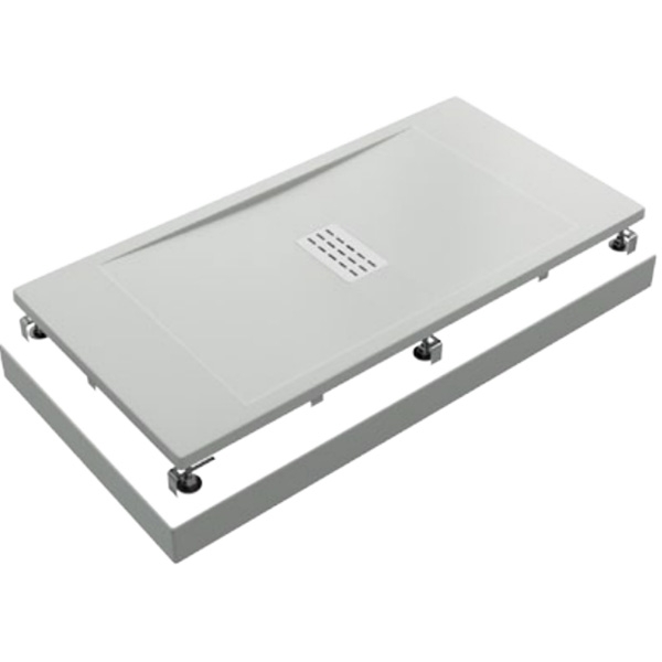 

Душевой поддон из искусственного камня Good Door Flow 100x80 ЛП00112 Белый