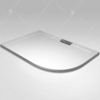 

Душевой поддон из искусственного камня RGW GWS-41-L 120х90 03150492-01L Белый