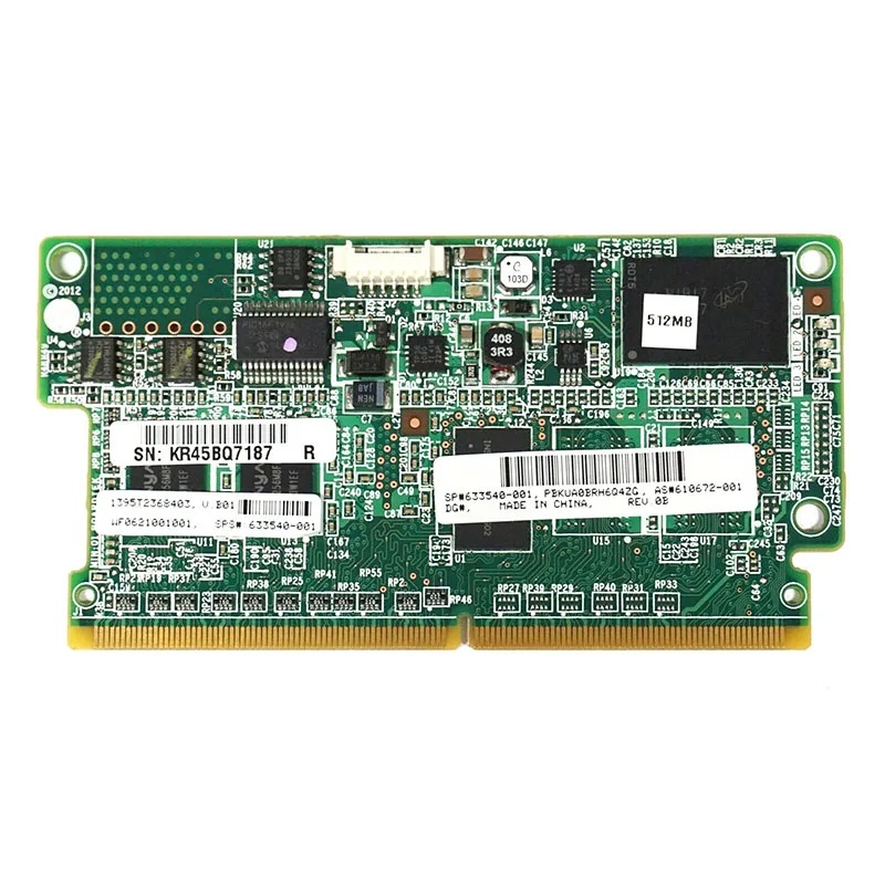 

Опция HPE 512MB P-SERIES FLASH BACKED WRITE CACHE (610672-001)