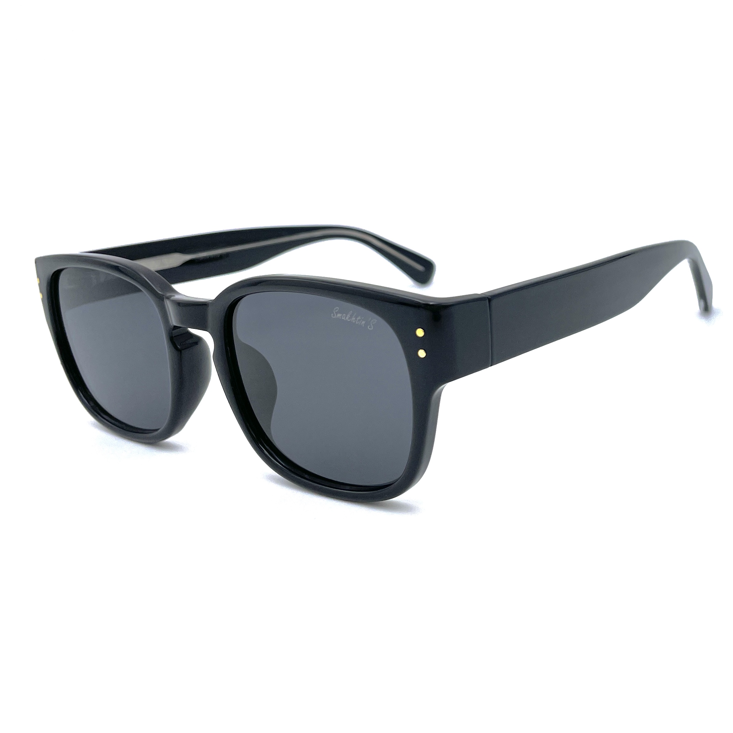 Солнцезащитные очки унисекс Smakhtin'S eyewear & accessories J836 черные