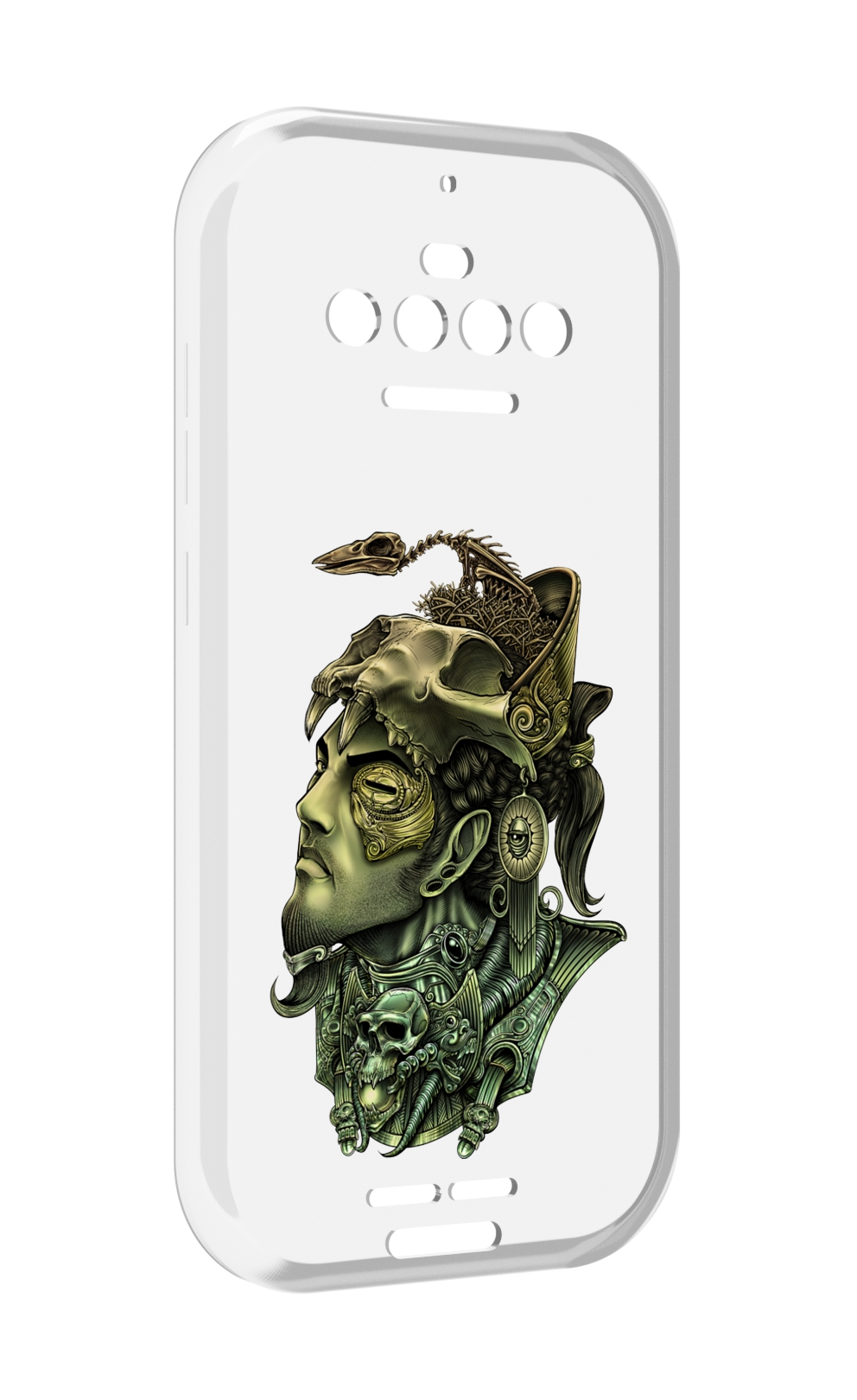 

Чехол MyPads бронзовый воин для Oukitel F150 R2022, Прозрачный, Tocco