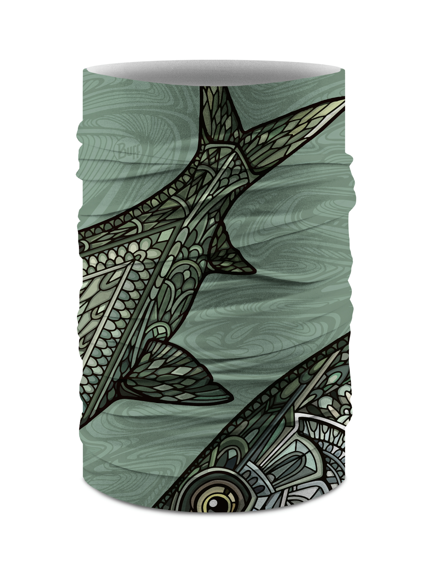 

Бандана Buff Coolnet Uv+ Andrea Larko Bonefish Sage, Coolnet Uv+