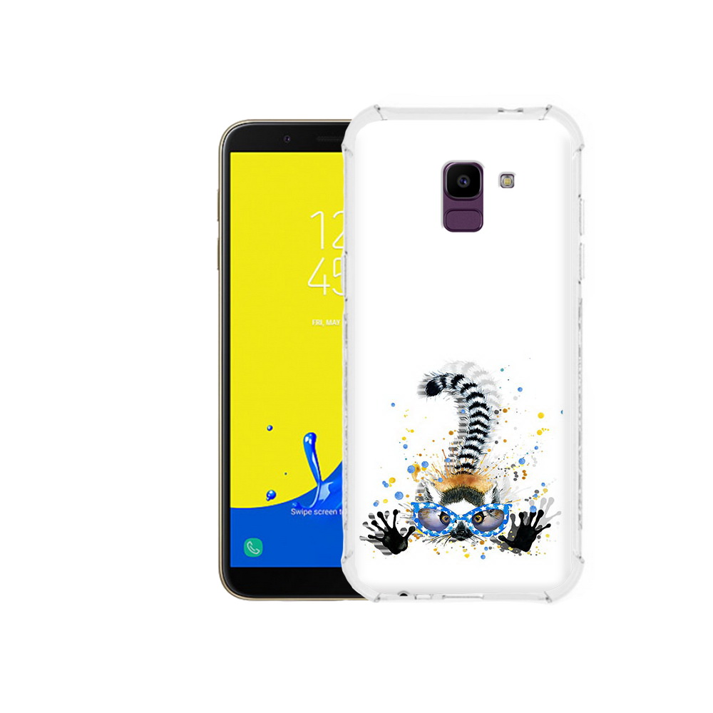 

Чехол MyPads Tocco для Samsung Galaxy J6 (2018) лямур, Прозрачный, Tocco