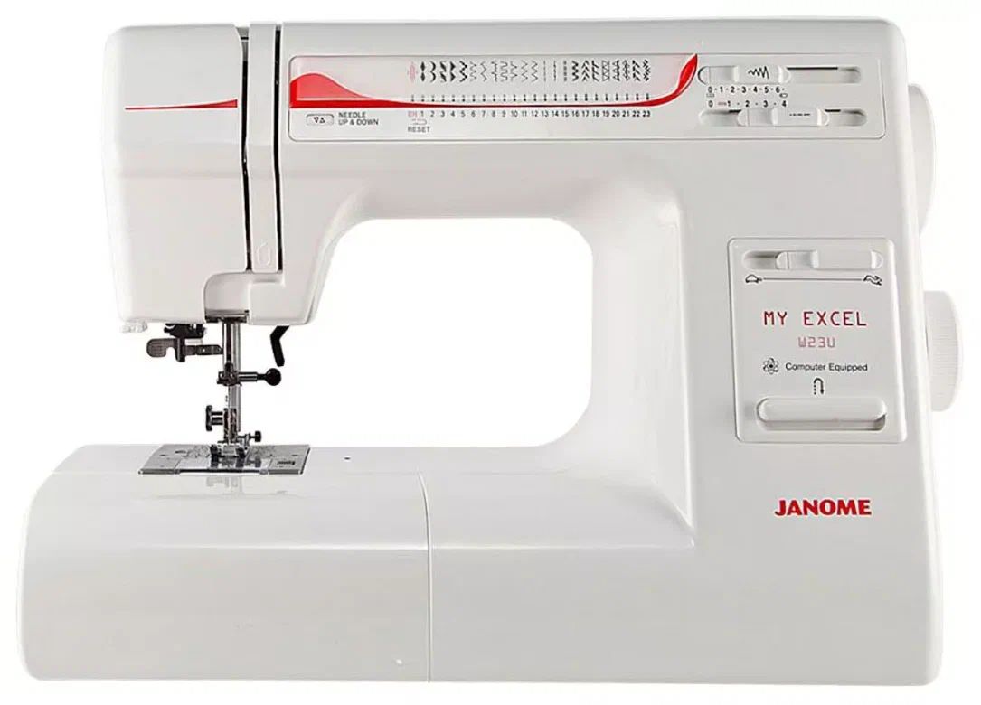 

Швейная машина Janome My Excel W23U белый, My Excel W23U