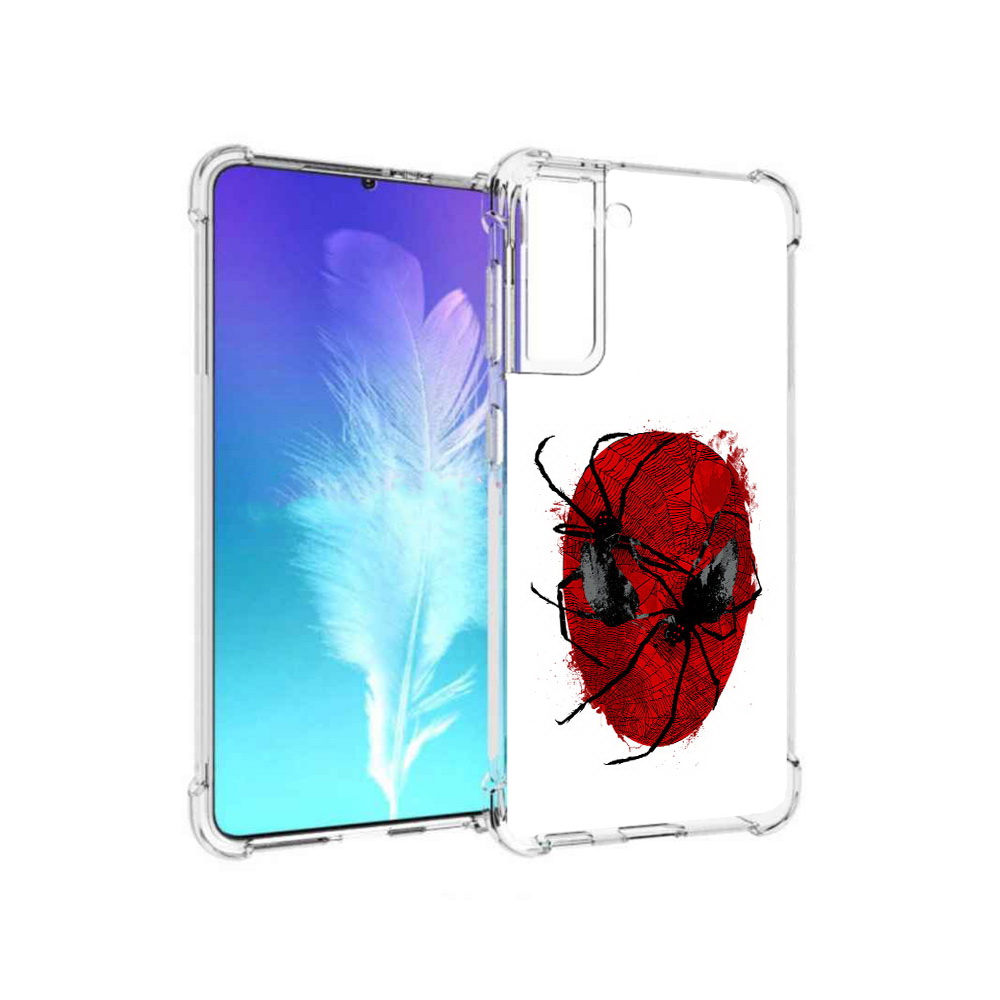 

Чехол MyPads Tocco для Samsung Galaxy S21 человек паук (PT157088.510.673), Прозрачный, Tocco