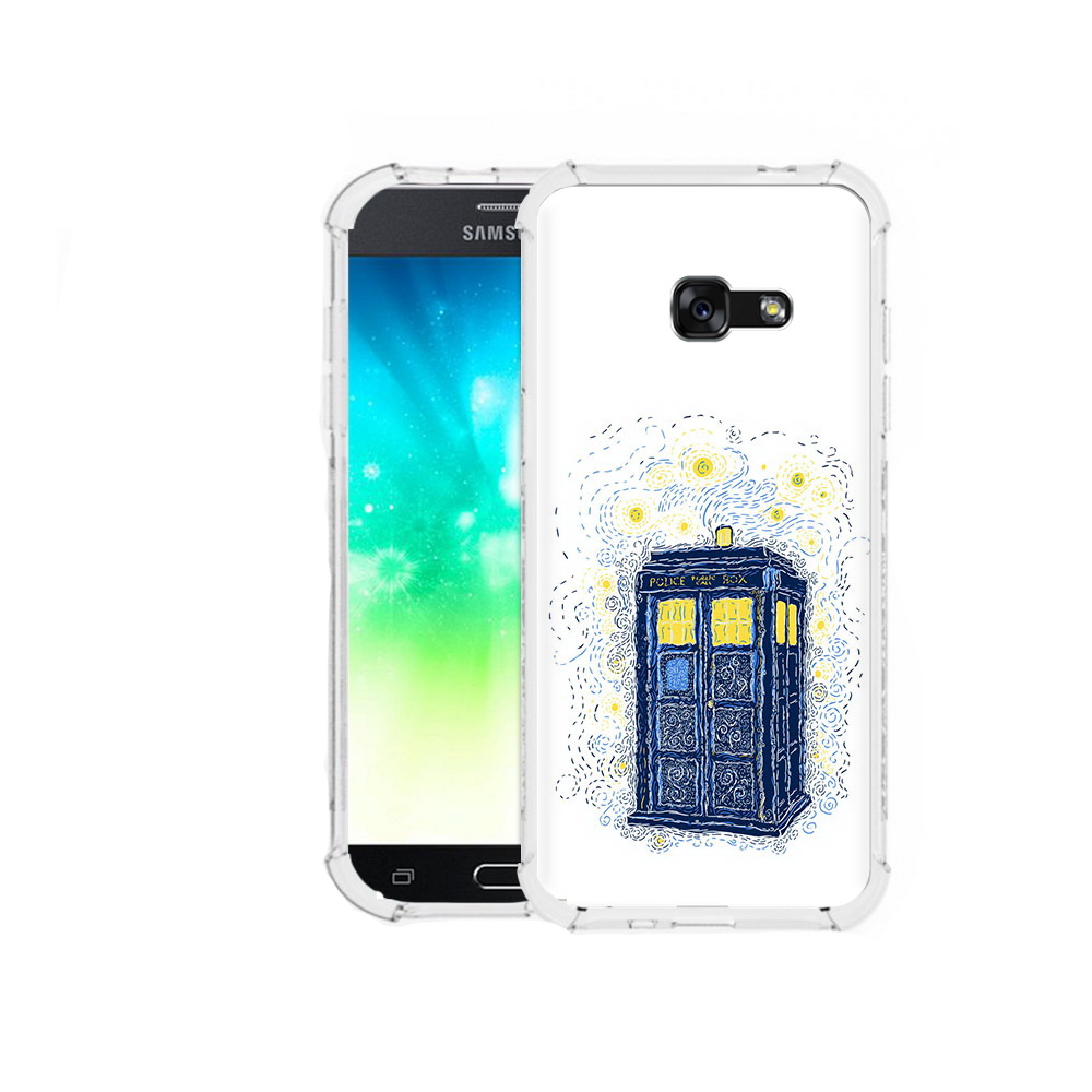 

Чехол MyPads Tocco для Samsung Galaxy A3 (2016) будка рисунок, Прозрачный, Tocco