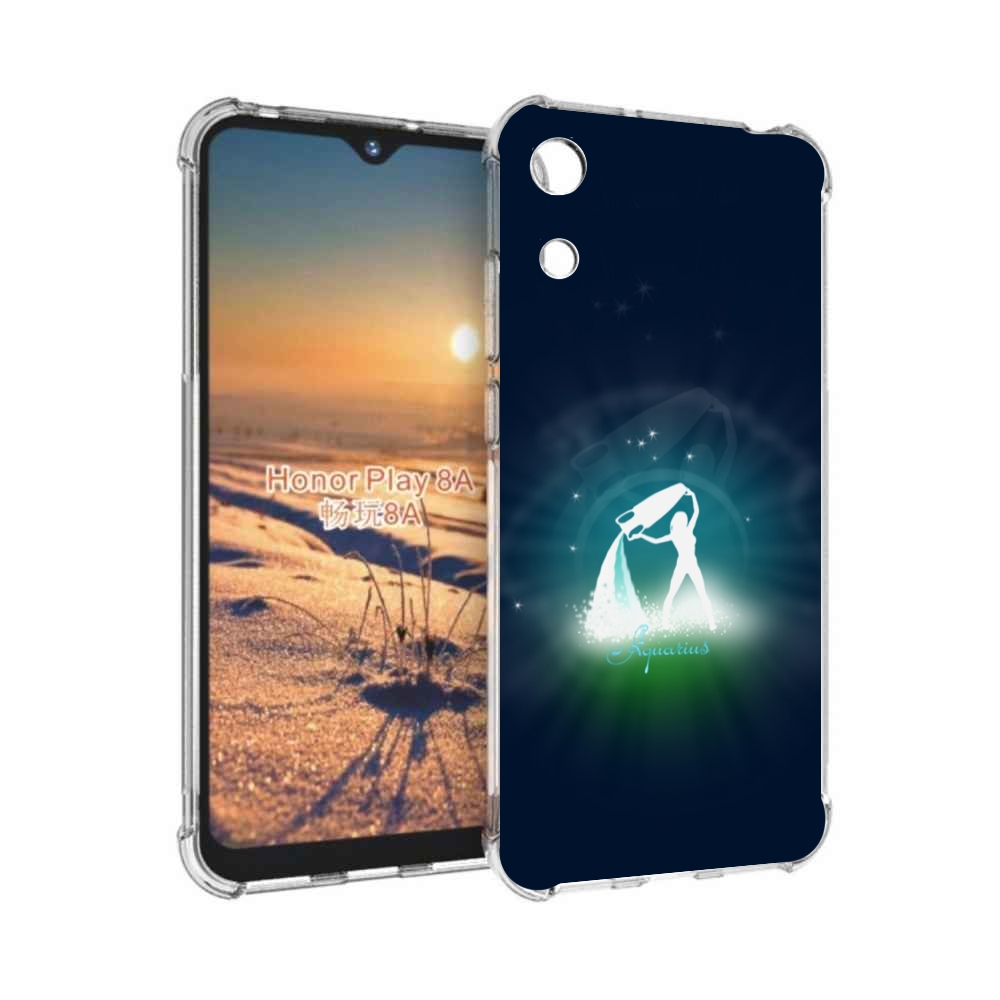 

Чехол бампер MyPads знак зодиака водолеи 1 для Honor 8A, Прозрачный, Tocco