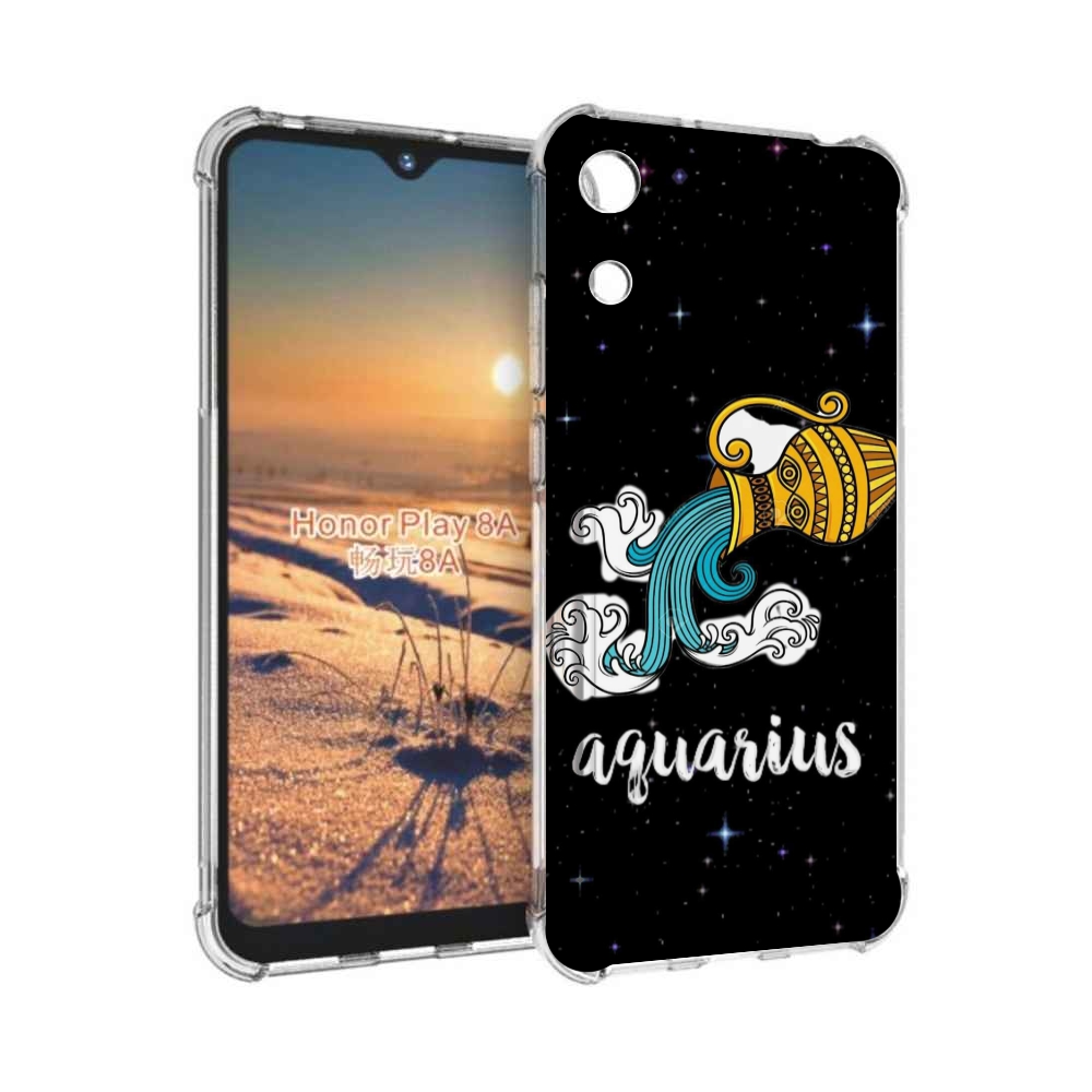 

Чехол бампер MyPads знак зодиака водолеи 2 для Honor 8A, Прозрачный, Tocco