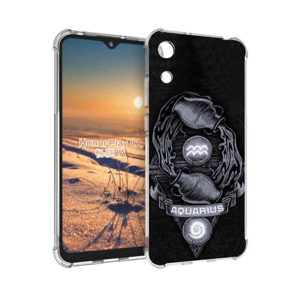 

Чехол бампер MyPads знак зодиака водолеи 6 для Honor 8A, Прозрачный, Tocco