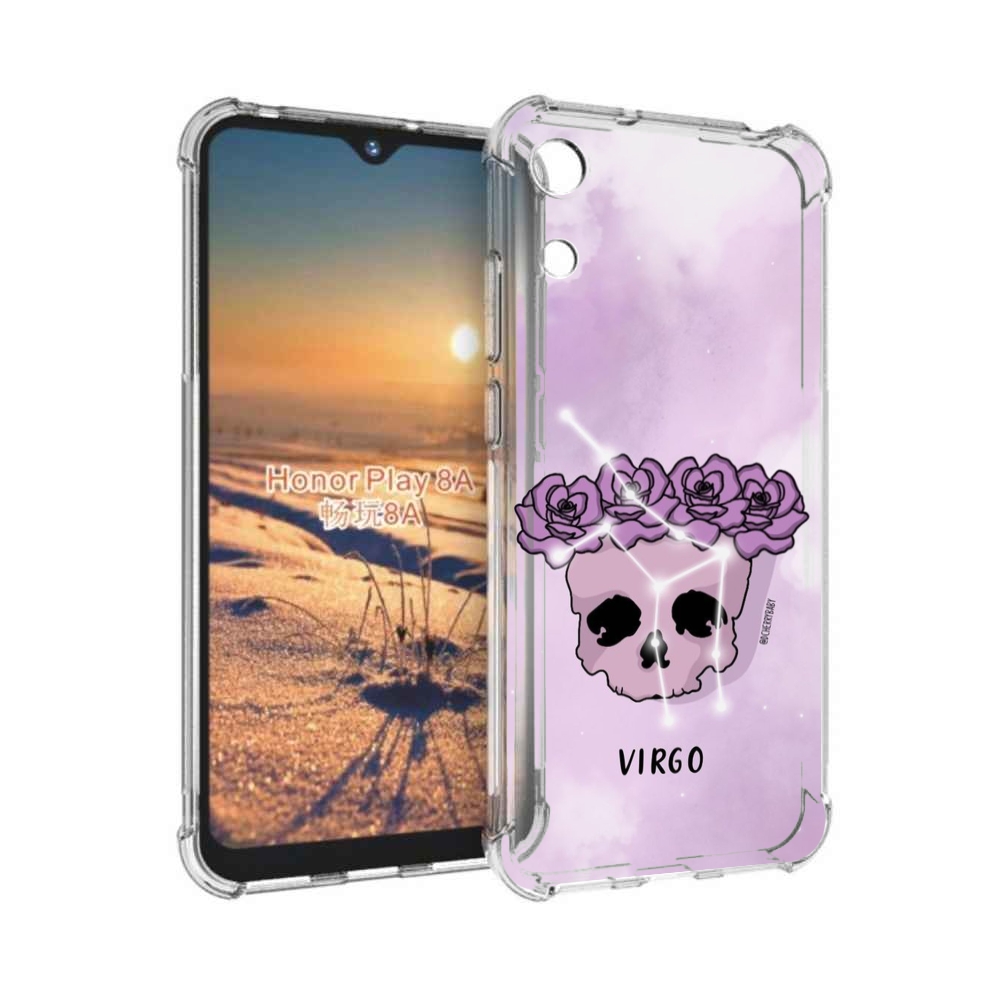 

Чехол бампер MyPads знак зодиака дева 2 для Honor 8A, Прозрачный, Tocco