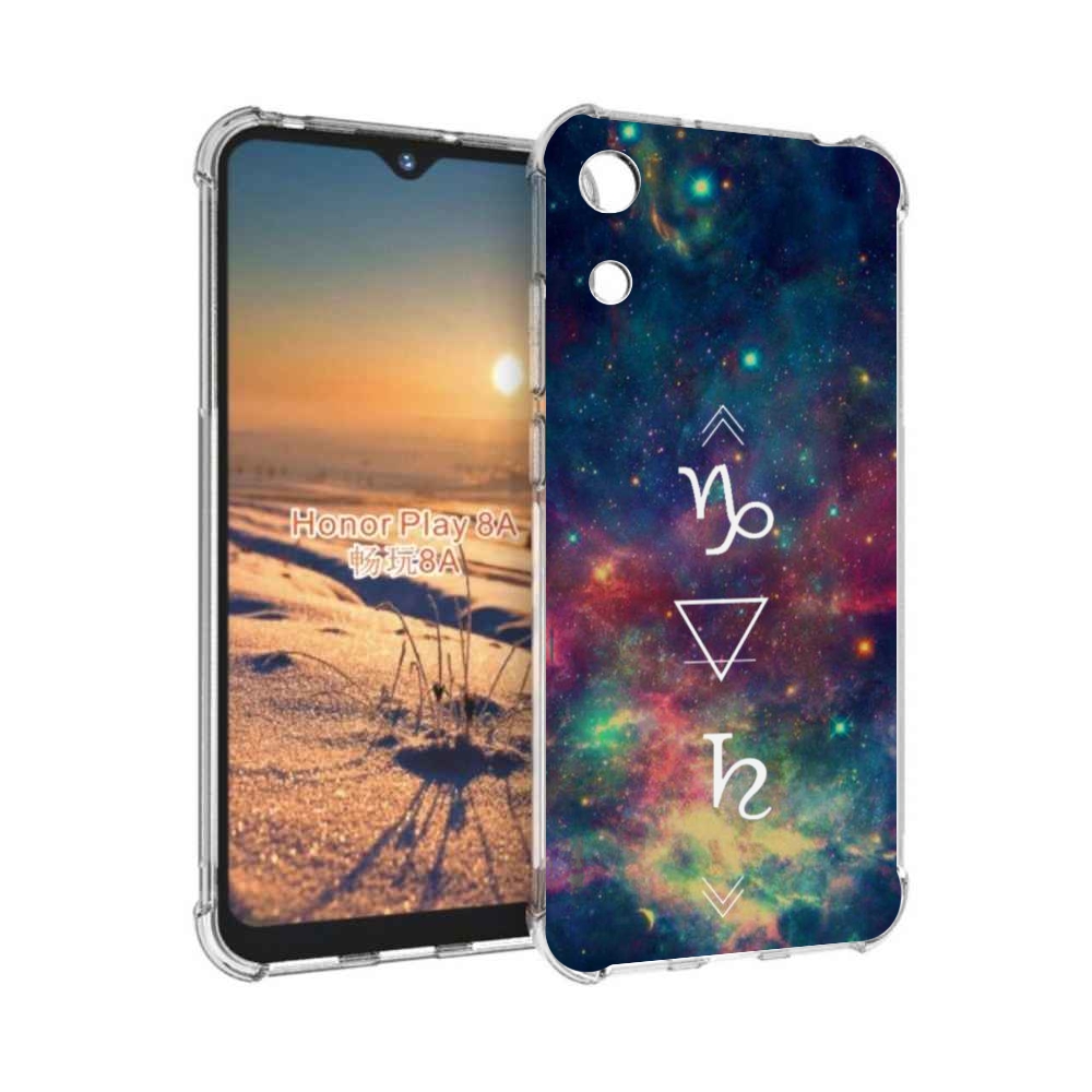 

Чехол бампер MyPads знак зодиака козерог 5 для Honor 8A, Прозрачный, Tocco
